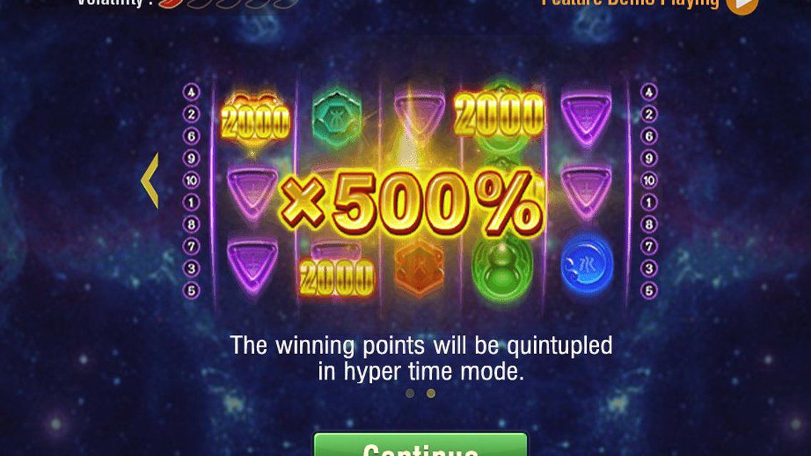 HYPER BURST · Tangkapan Layar Aplikasi JITU303